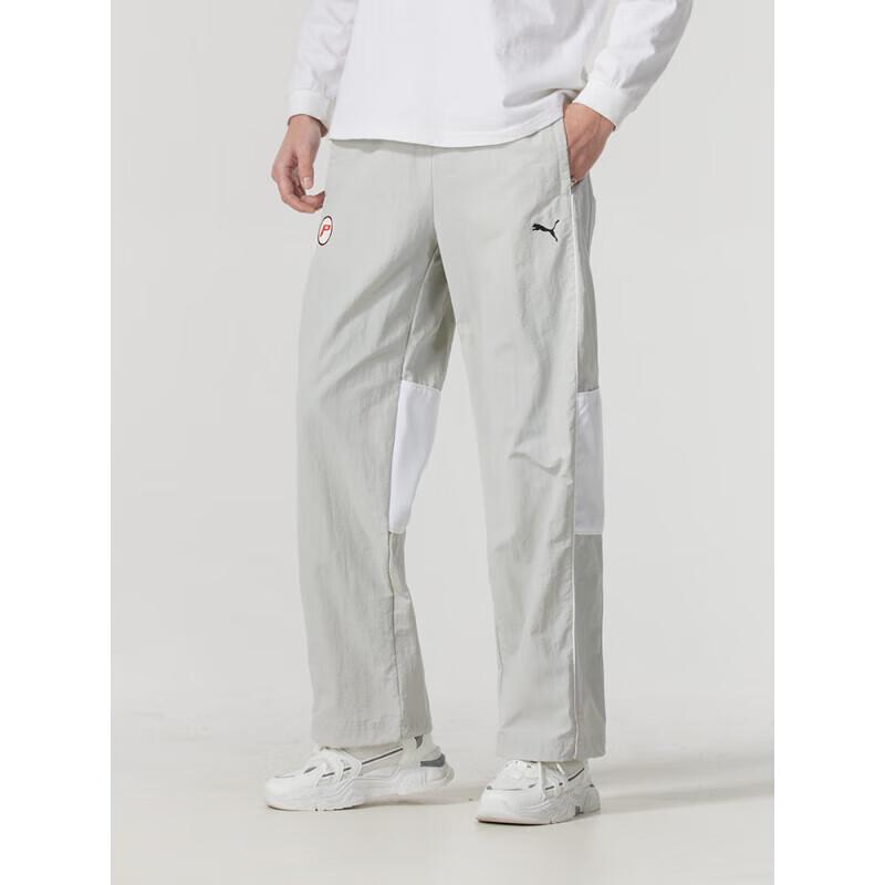 PUMA Unisex Wide-Leg Track Pants S