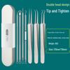 Precision Acne & Blackhead Removal Tweezers Set - Pimple Needle and Squeezing Tool