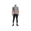 Under Armour Letter Cartoon Pattern Sports Crew Neck Short Sleeve T-Shirt Men Tops Gray 1361482-035