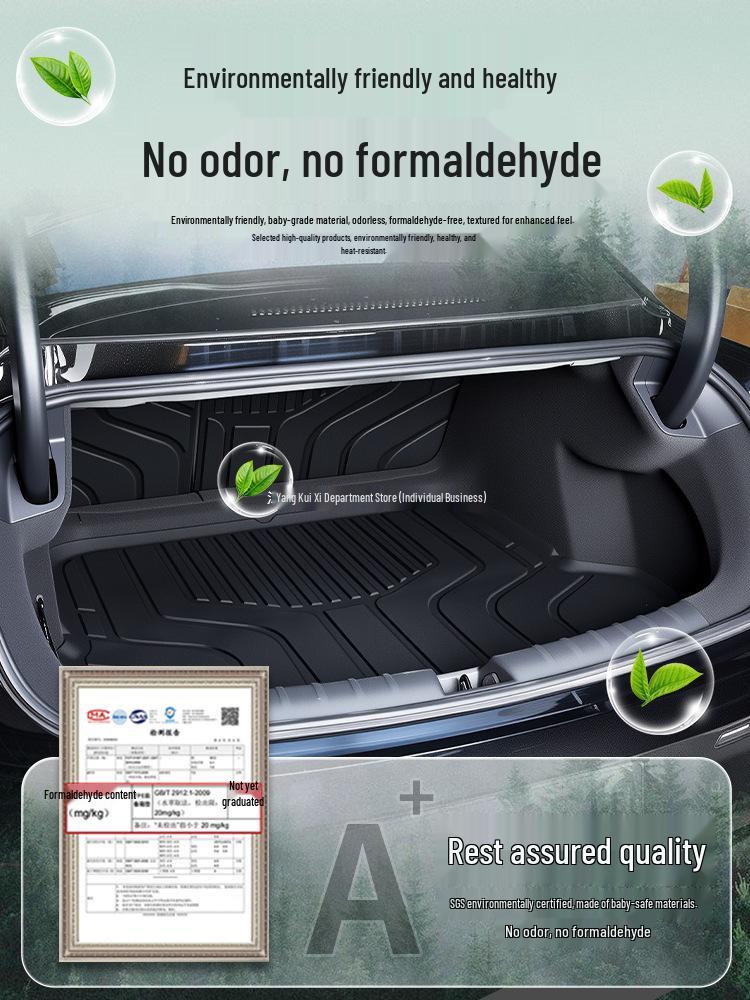 Zeekr 007 Trunk Mat 2024-2025 TPE Tail Box Interior Decor