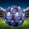 Genshin Impact Print Size 5 Soccer Ball, PU Wear Resistant Football for Match Training and Daily Practice, Birthday Gift for Soccer Fans