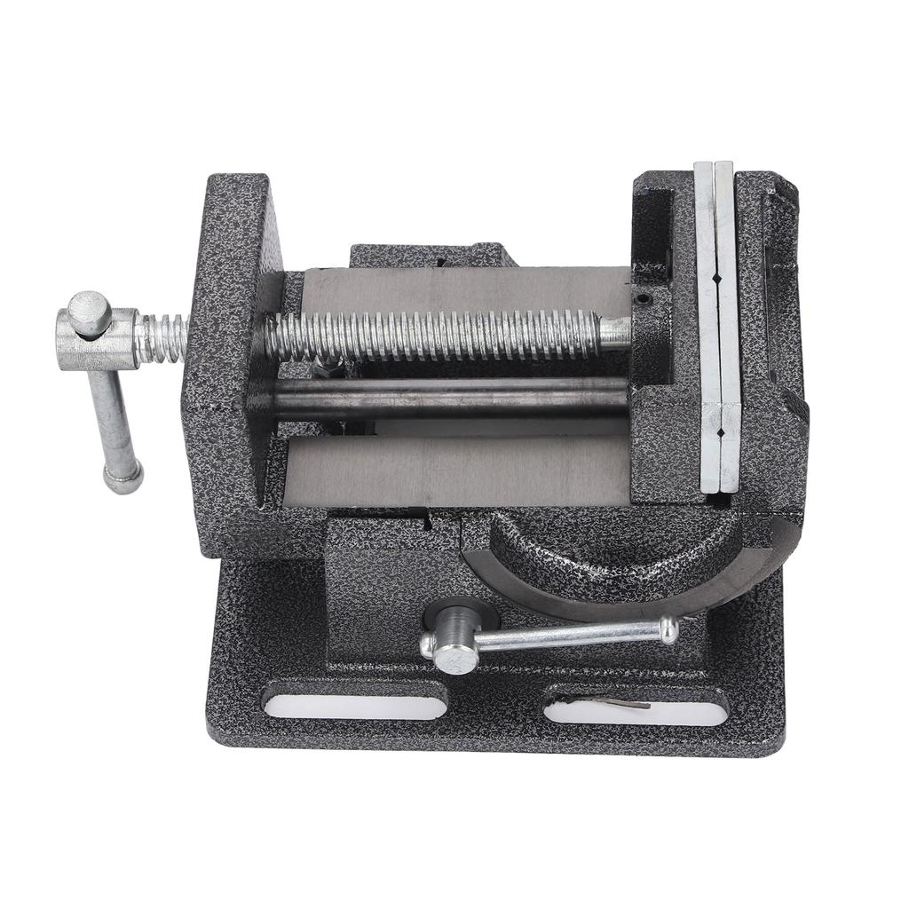 4 Inch Bench Vise 90 Degree Tilting Angle Vice Crossed V Groove Removable Jaw Adjustable Table Vise 