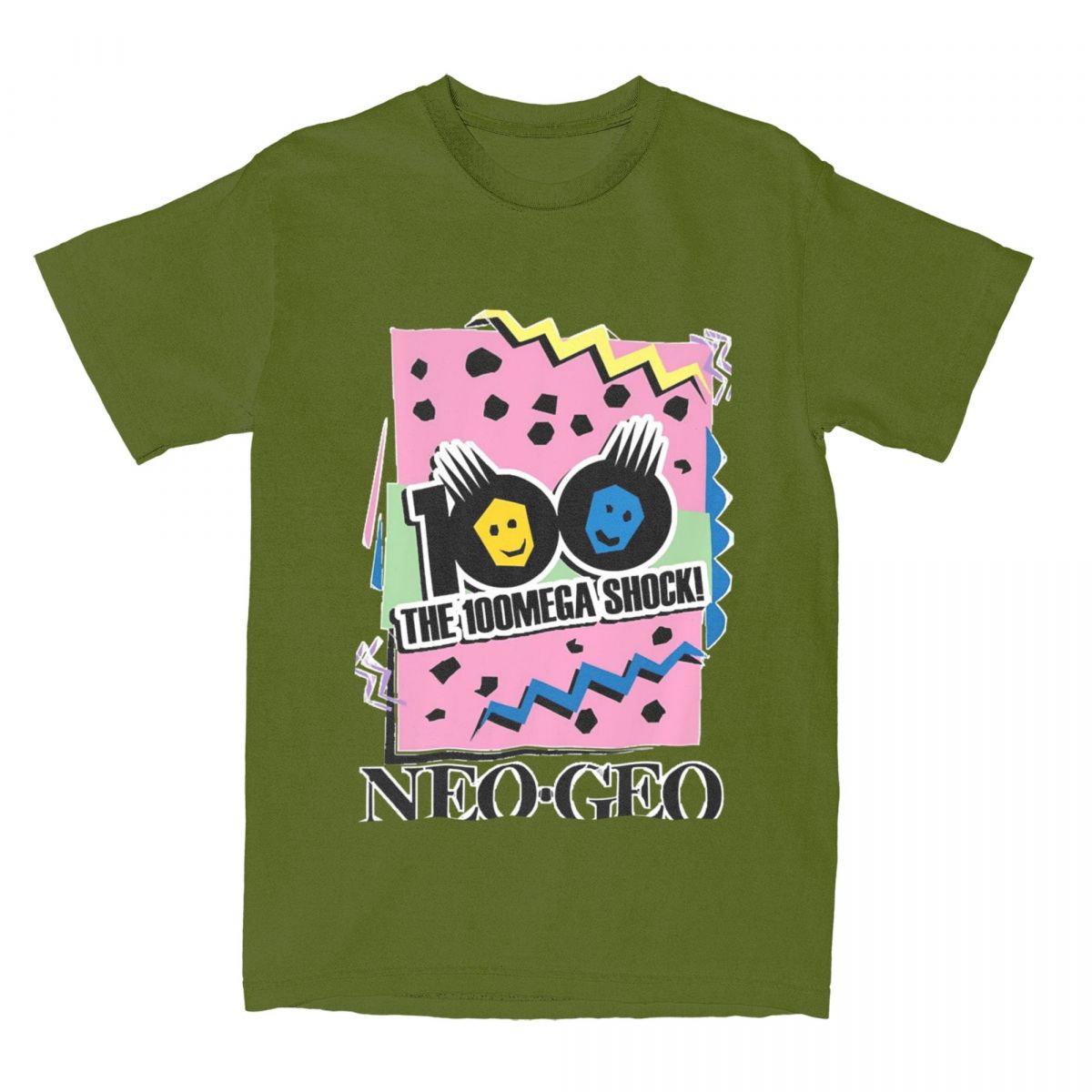 

Vintage T-Shirt Funny Neo Geo Pure Cotton T-Shirts Funny Fatal Fury Game Hippie Tshirt for Men Summer Y2K Short Sleeve Top Tees 4XL