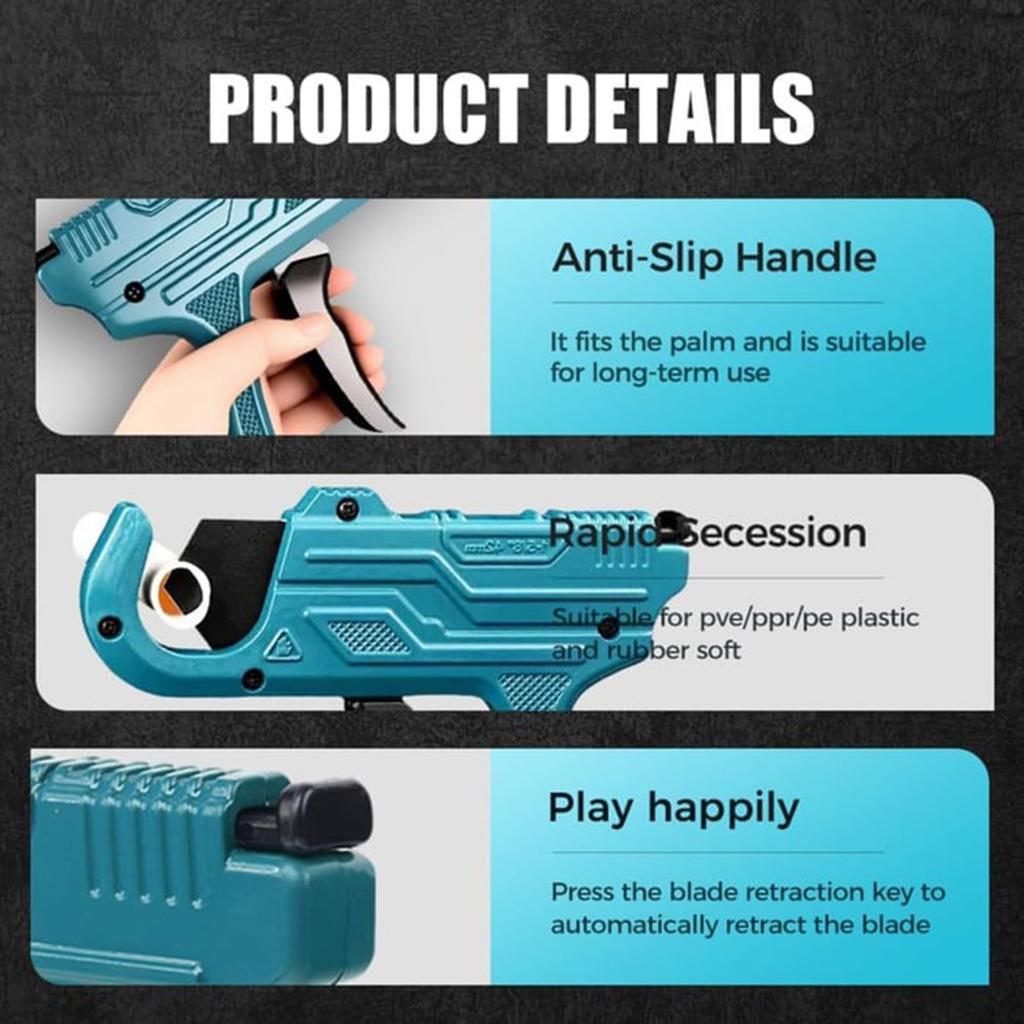 PVC Rohrschneidemaschine, Rohrschneiden, Handwerksbegeisterte