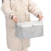With Handle Quilt Storage Basket Large-Capacity Non-woven Storage Bins  for Travel