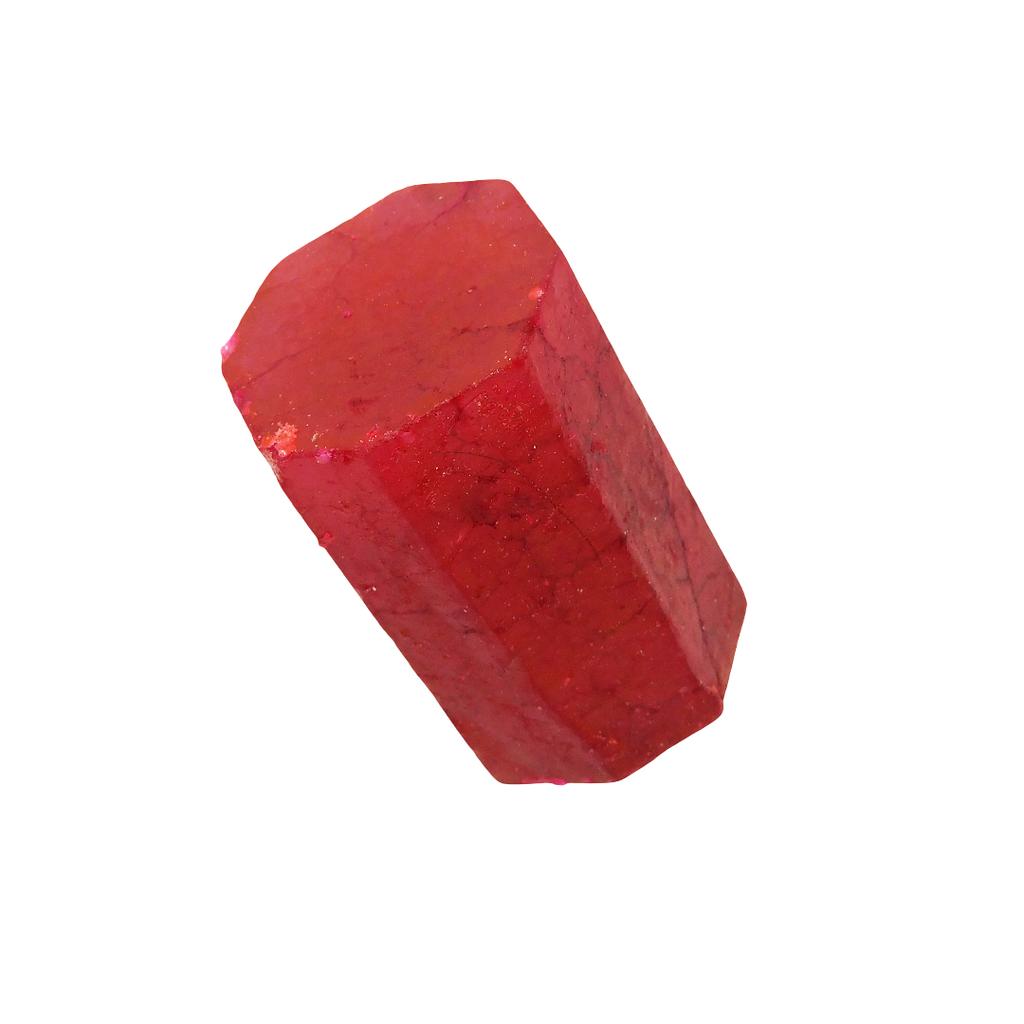 136 Ct Natural Earth Mined Red Ruby Uncut Rough Loose Gemstone