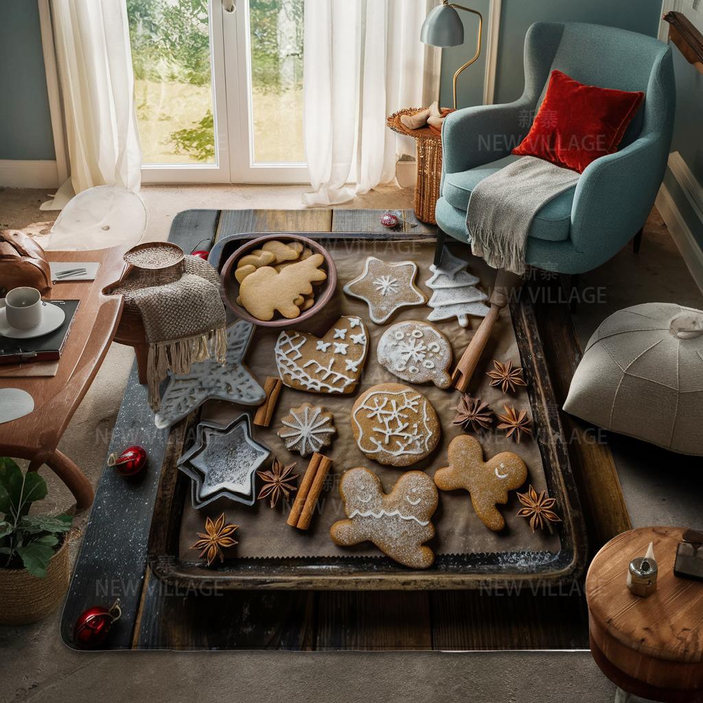 

Ковер у входа в дом Домашний коврик у двери Гостиная Ванная Комната Ноги ванная комната Нескользящие коврики с водопоглощением для ванной Счастливого Рождества зима 400mmx600mm