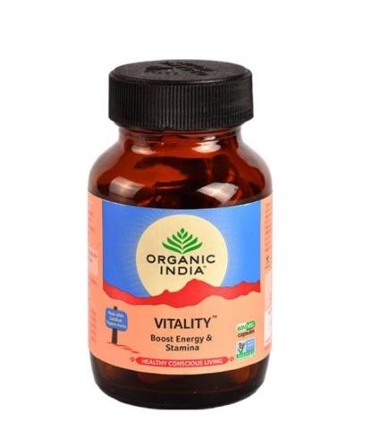 

Виталити (60 кап, 325 мг), Vitality, Organic India