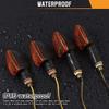 Universal Motorcycle Halogen Turn Signal Light Motorcycle Blinker Lights 12V 10mm Turn Signal Lamp For Honda For YAMAHA