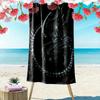 Opposite Sex 2D Flat Print Beach Towel, Large Soft Quick Dry Towel for Beach Camping Swimming.MSTJ0918527