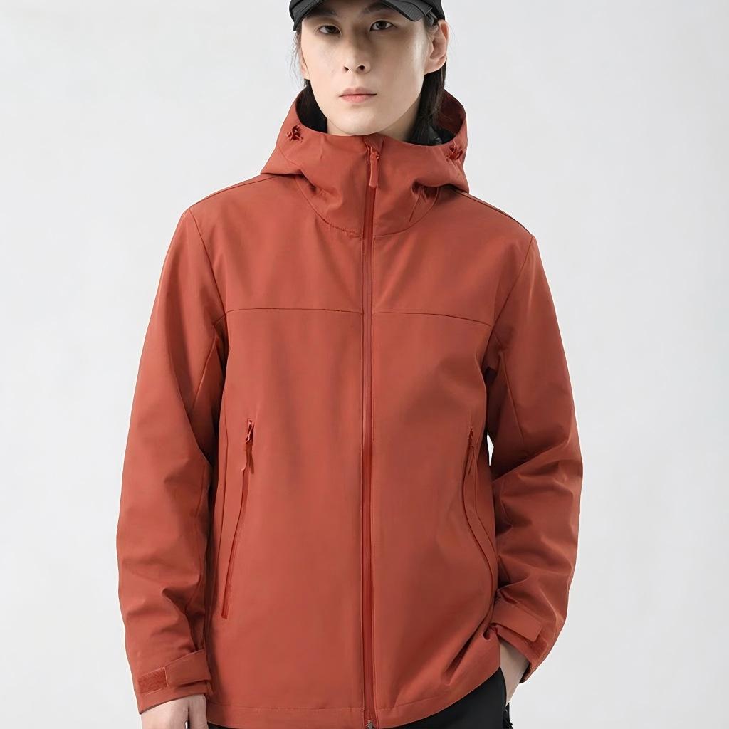 Jacket Windproof Waterproof Loose Men's and Women's Casual Fashion Versatile Mountaineering Couple Jacket Autumn and Winter Outdoor