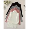 M 37428 High-Neck Slim Knit Sweater