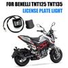 Motorcycle Accessories For Benelli TNT125 TNT 125 TNT135 TNT 135 License Plate Light