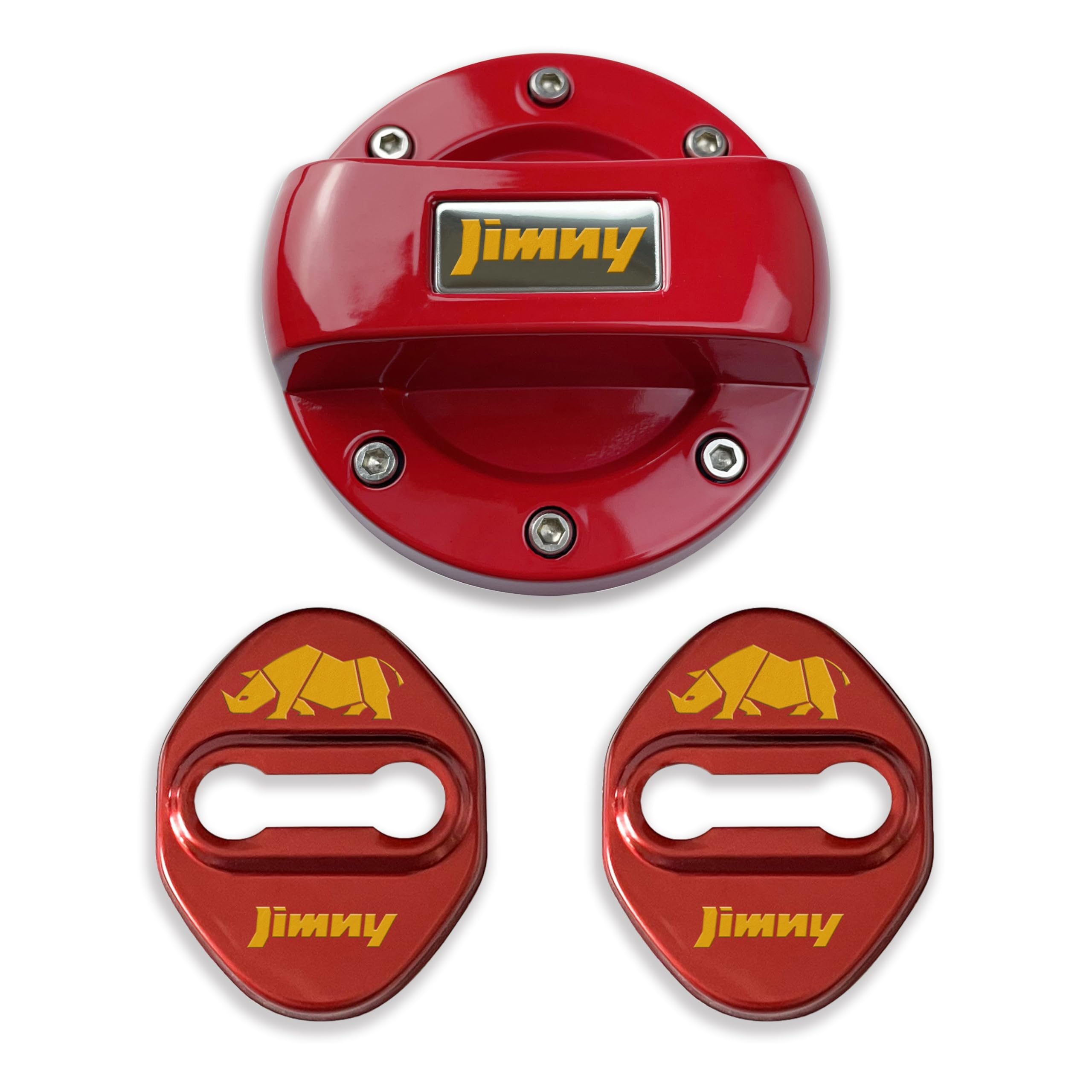 

Jimny Jimny Крышка горловины бензобака, Крышка бензобака, Накладка на дверной фиксатор, Накладка на дверной замок, Набор на клеевой основе (красный) красный