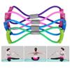 8 form Yoga Pilates elastische Band Brust Expander Fitness Widerstand Bands Schleife Yoga Pilates
