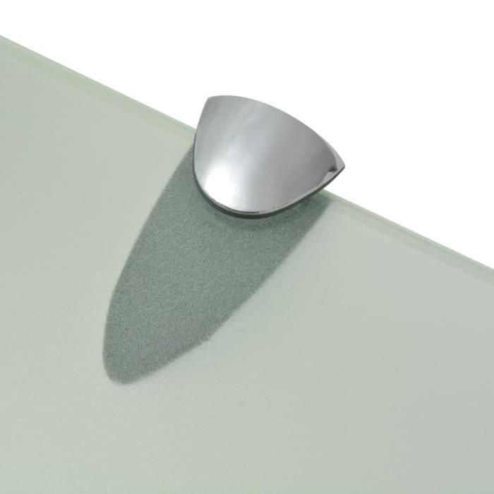 VidaXL Étagère murale Verre 40 x 20 cm 8 mm