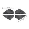 For Mazda 3 Axela 2014 2015 2016 2017 2018 2019 Car Inner Door Handle Windows Control Panel Cover Trim Carbon Fiber Stickers