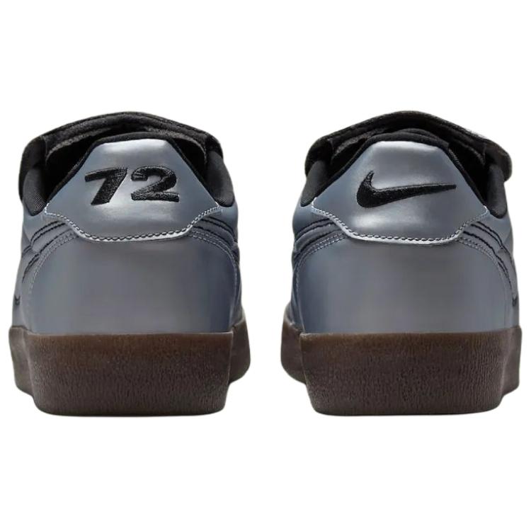 Nike Killshot 2 Leather Premium Tiempo Pack - Sneakers Unisex Grigio Freddo Metallico Gomma Nera-Marrone Scuro IM4842-099