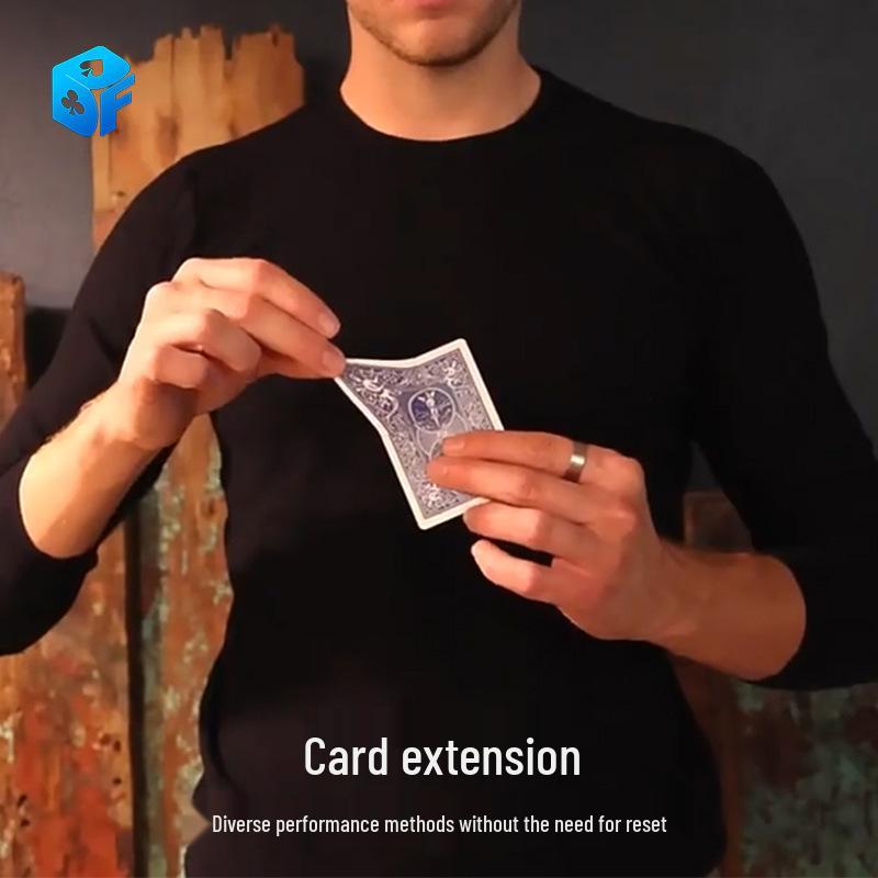 Northern Magic Deformation EXTENS: Stretching Playing Cards for Visual Magic and Close-up Tricks