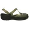 Crocs Carlie Simple Casual Jelly Soft Sole Sandals Women Sandals Black 202455-060