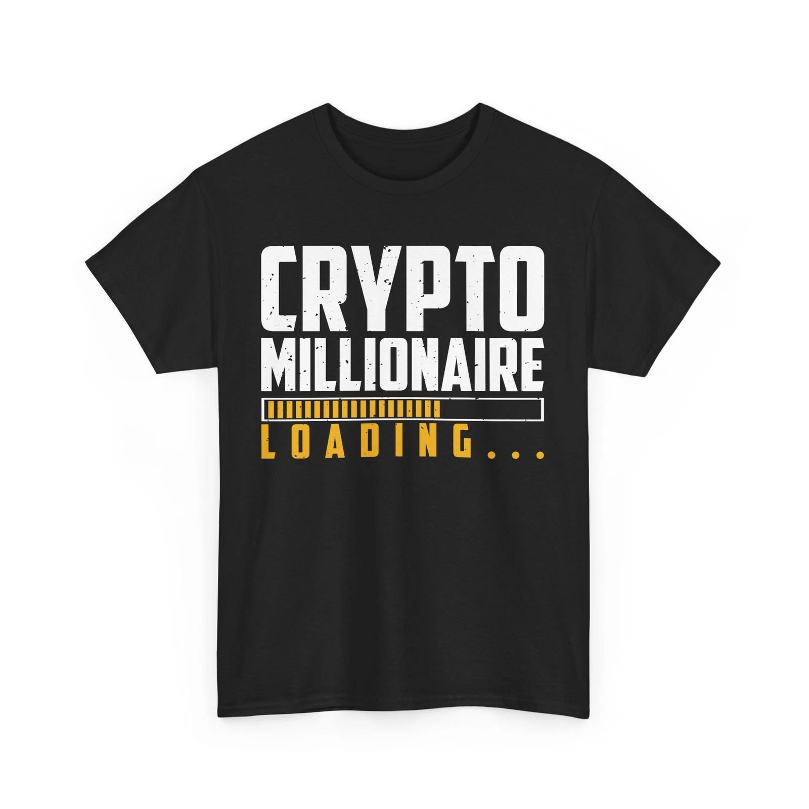 Bitcoin T-Shirt – Funny Crypto Investor Blockchain BTC Miner Graphic Tee S