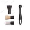 NOUVEAU 3pcs Brosse de Nettoyage pour Aérateur de Climatisation de Voiture, Nettoyage de Fissures, Balayage de Poussière, Dépoussiérant pour Intérieur de Voiture avec Brosse, Ensemble d'Outils de Lavage de Voiture