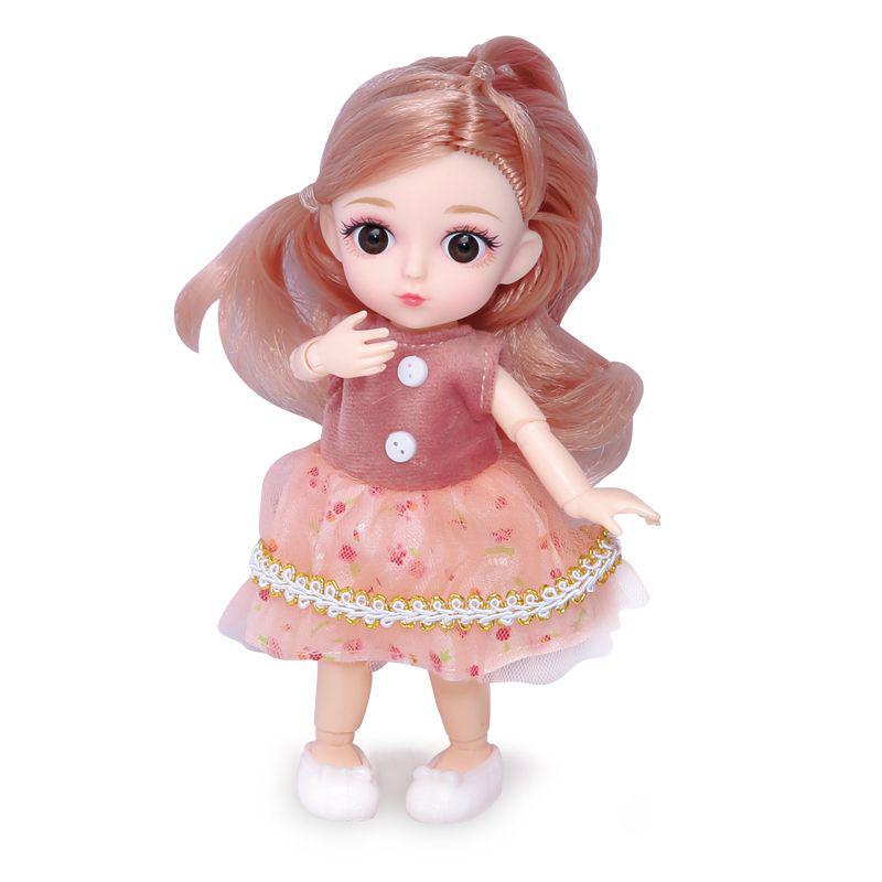

16cm 12 Joints Moveable Girl Princess Doll Birthday Gift