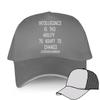 Funny Design brand sport bonnet for men cotton Baseball Caps 1N73LL1G3NC3  summer fashion Cap female Adjustable leisure golf hat