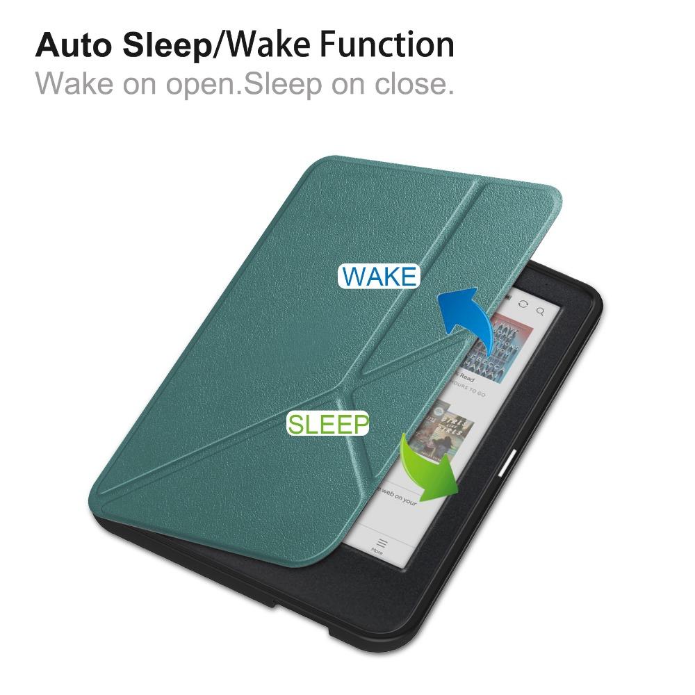 For Kobo Clara Colour BW 2E Ebook Case 2024 TPU Transformer Cover Shockproof Lightweight
