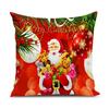 Decorative Printed Merry Christmas Theme Cushion Cover Xmas Decorations for Sofa Living Room Set of 5 12 X 12 Inch Multi