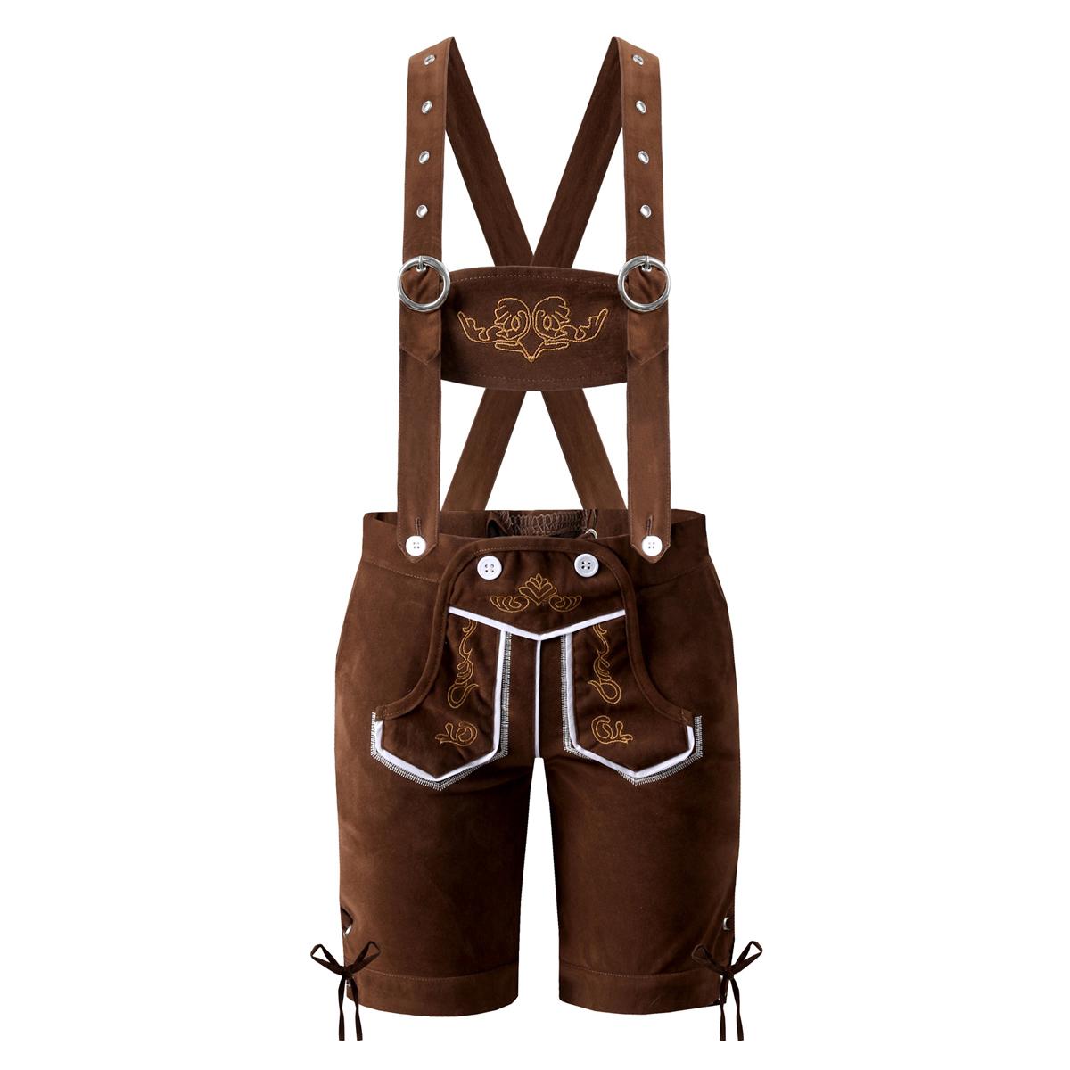 Boys Oktoberfest Costume Suspenders Toddler Kids German Munich Bavarian Lederhosen Beer Festival Carnival Halloween Fancy Party 4T