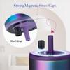 1/2Pcs Silicone Magnetic Straw Cap Dustproof Colorful Straw Cover Leakproof 3D for Brumate Era/Resa Tumblers