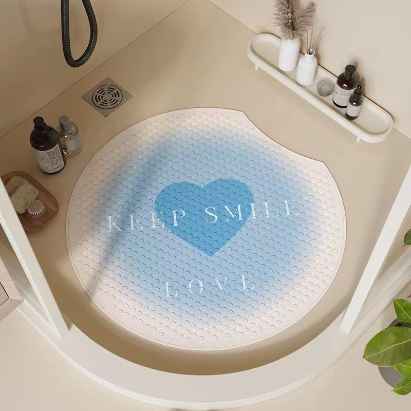 Children's Non-slip Cartoon Bathroom Mat with Suction Cups