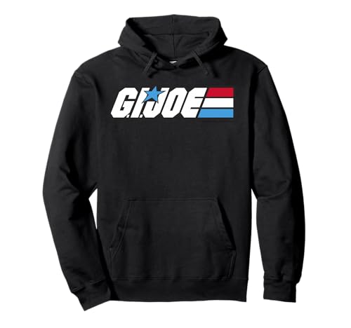 G.I. Joe American Hero Red White & Blue Simple Logo Hoodie
