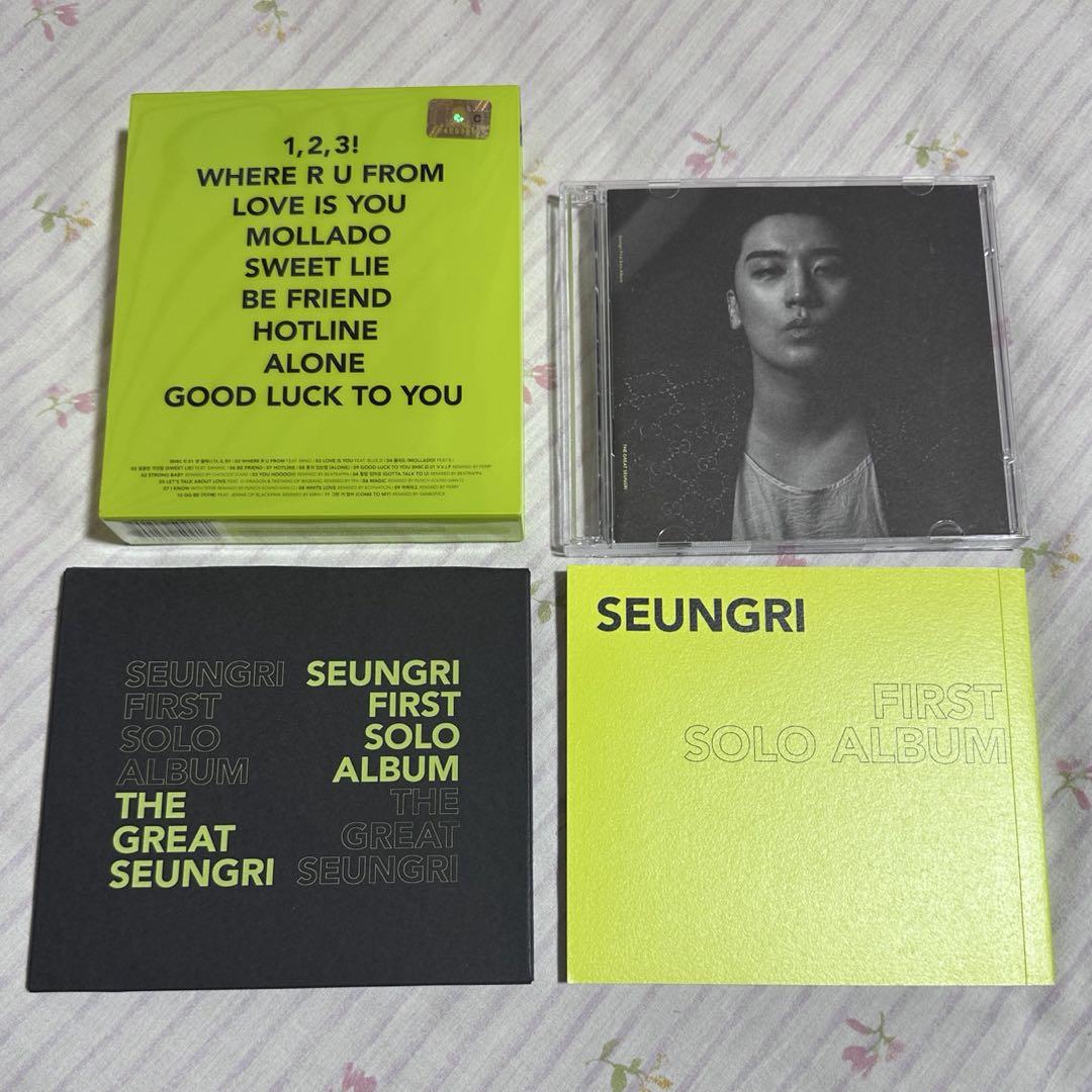 

[USED] Seungri THE GREAT SEUNGRI Korean version