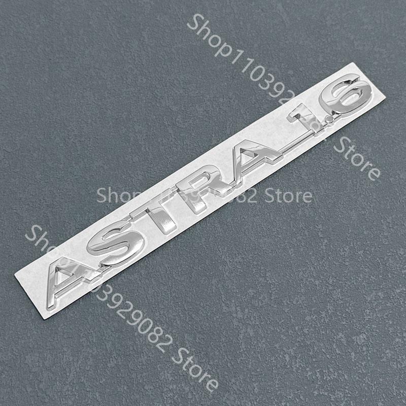 3D Metal Car Decor Rear Trunk Fender Side Emblem Sticker For Opel Zafira ASTRA 1.6 Logo Astra Antara H G Corsa Accessories Wv3