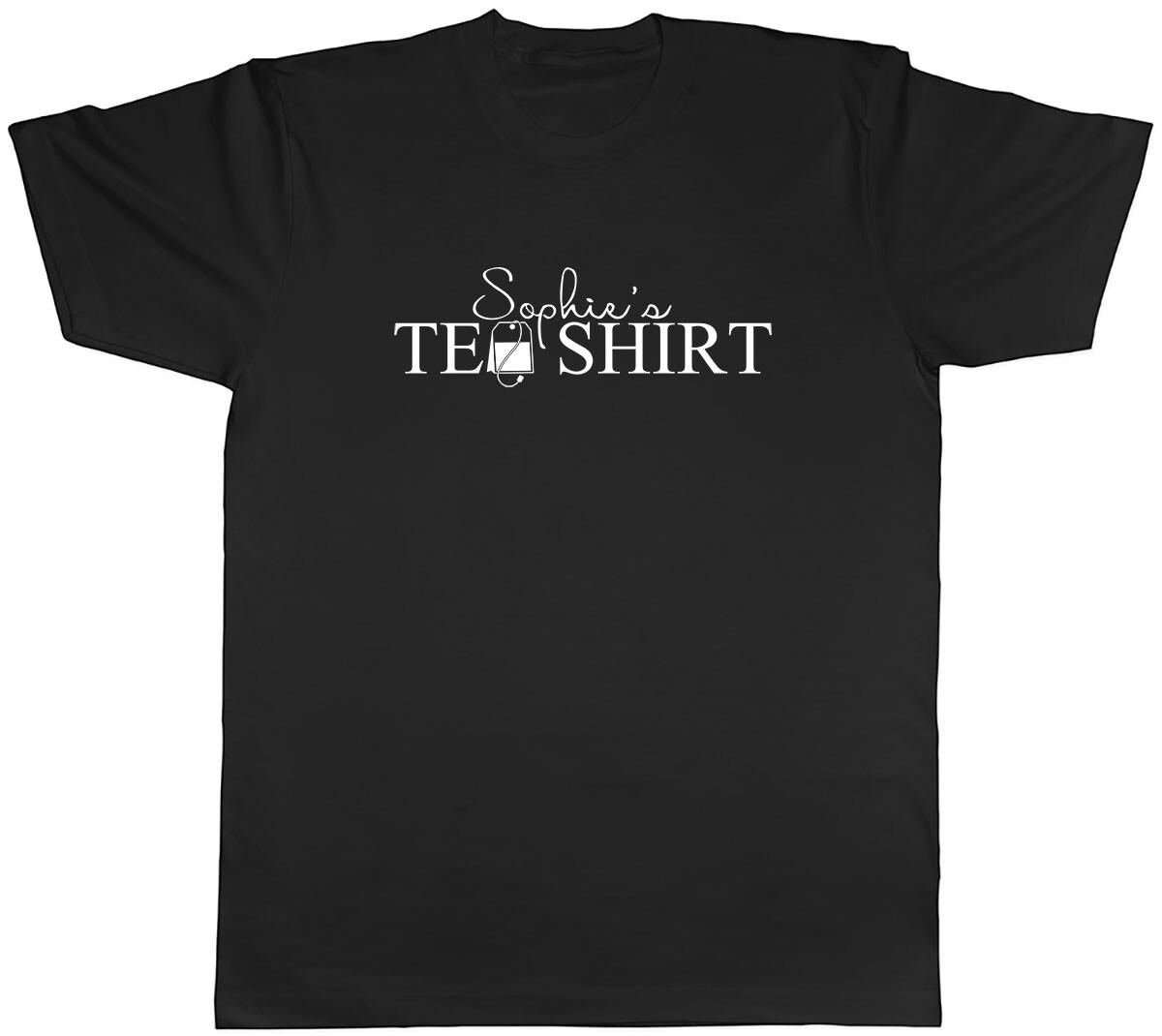 Personalised Tea Shirt - Tea Shirt - Tea bag Mens Unisex T-Shirt Tee XXXXL