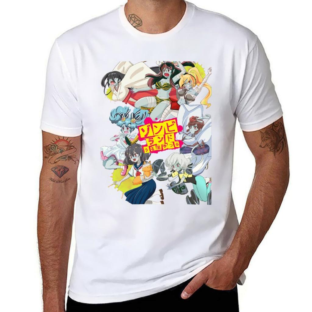 Copy Of Zombieland Saga Tshirt Simple Line Art Print Tee