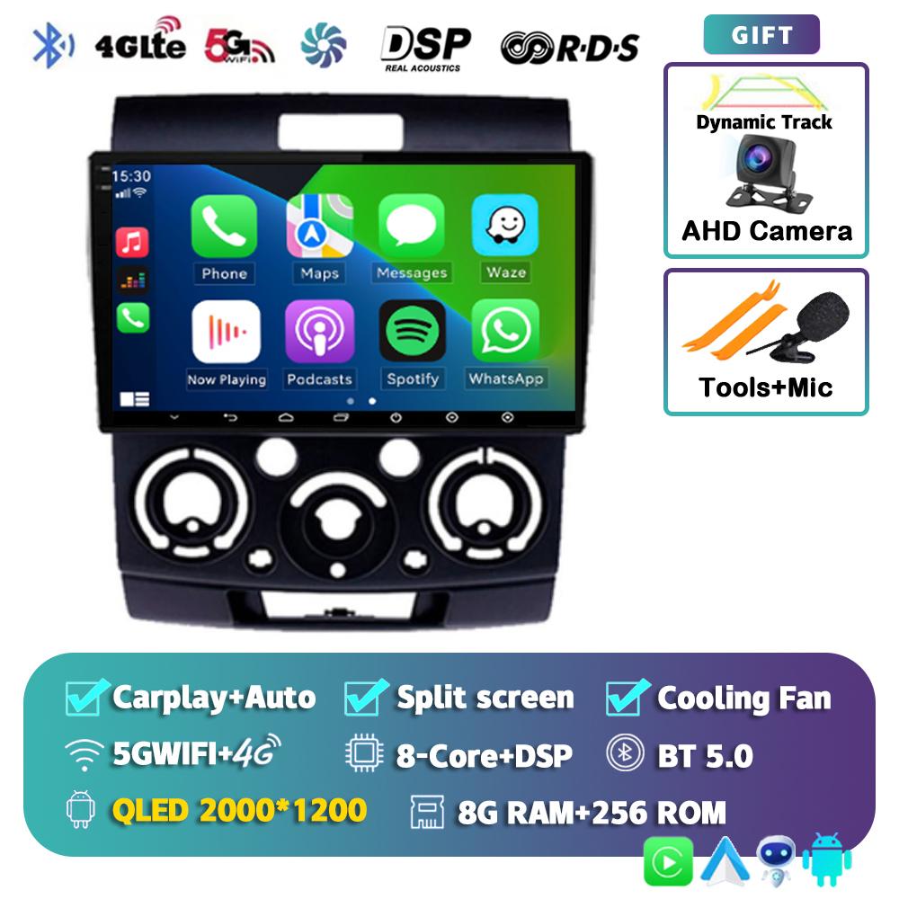 Android 14 Car Radio For Ford Everest Ranger Mazda BT50 BT-50 2006 2007 2008 - 2010 GPS Multimedia Video Player Head Unit Stereo