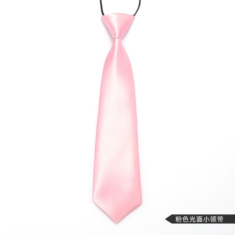 Krawaty Dziecięce Chłopcy i Dziewczynki Mundurki Szkolne Podstawowe Przedszkole Koszule Formalne Bez Jednolitego Koloru Występy Małe Krawaty