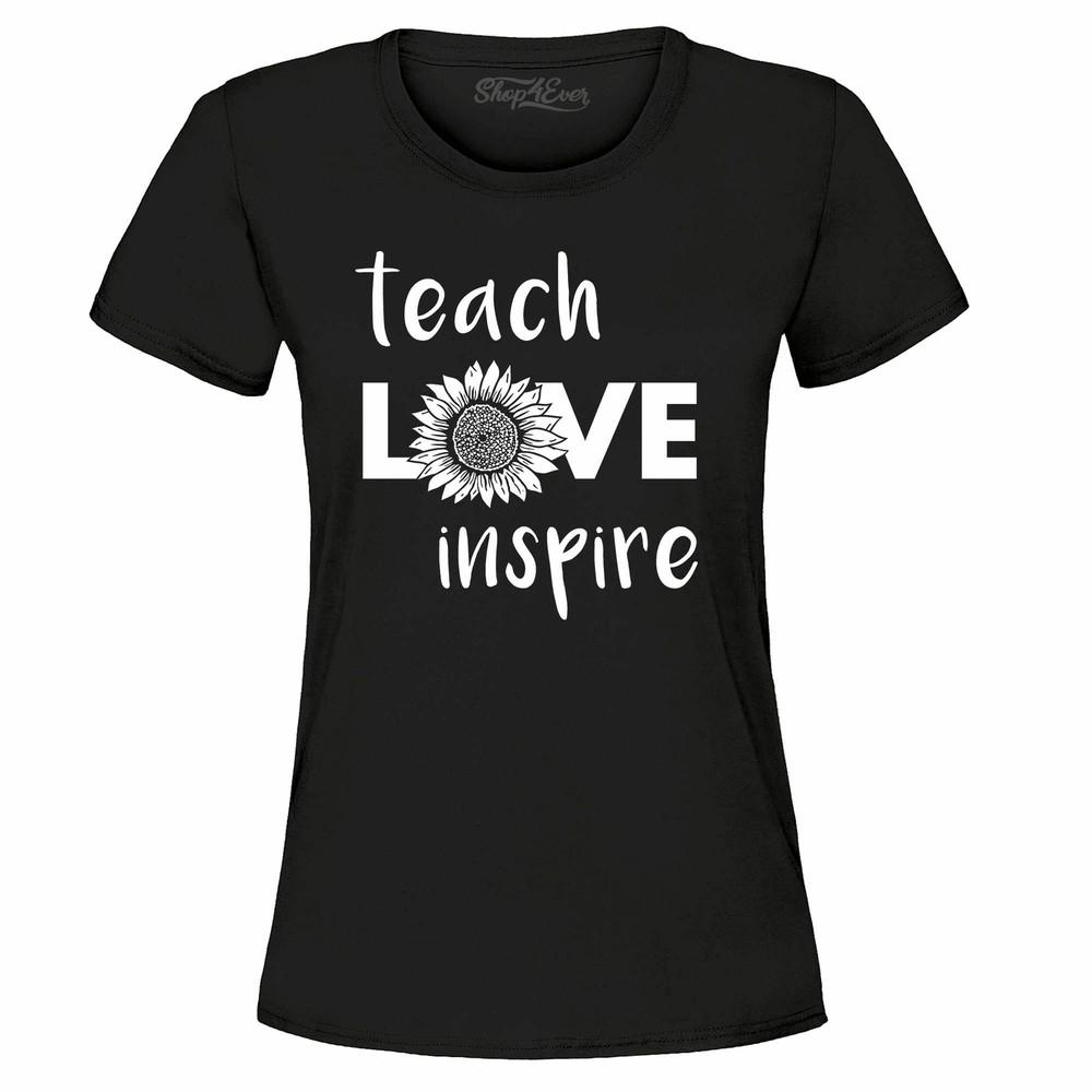 Teach Love Inspire Women's T-Shirt Teacher Shirts