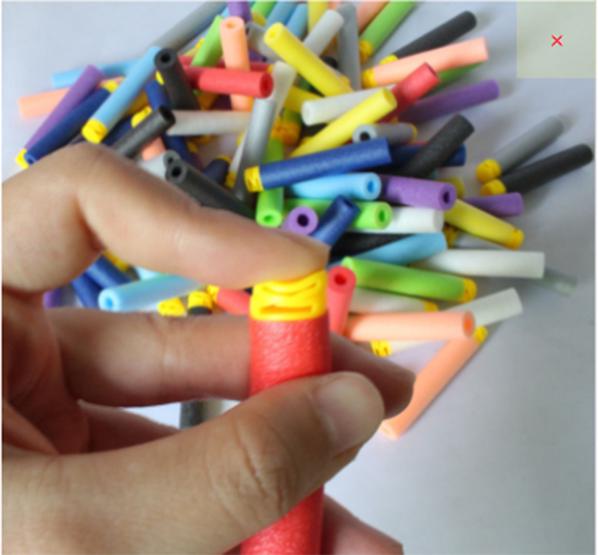 Hollow Soft Hole Head 72cm Refill Toy Bullets Eva Material Toy Accessories