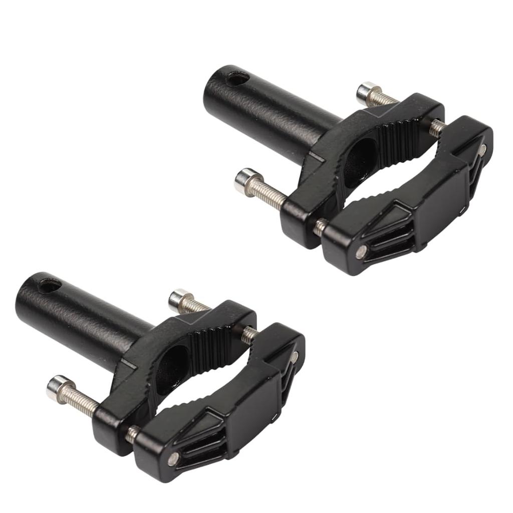 RekiLife Motorcycle Fog Light Stay, Mounting Stay, Aluminum Bracket, Fixed, 0.8 - 2.2 inches (2 - 5.5 cm), 2 Pieces