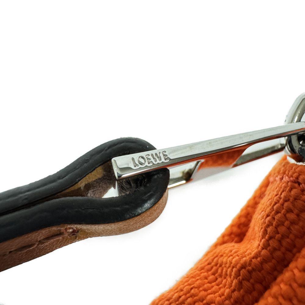 Used Eye Nature Phone Holder 12695 101.50.V41 7921 Cotton Neck Strap Pouch, Unused Logo, Orange, Men's from Japan