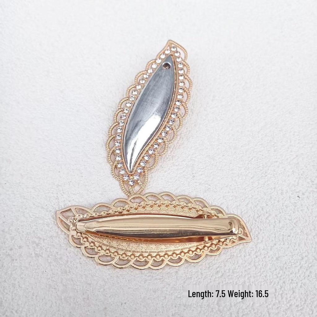 Chinese Style Brocade Hairpin Set: DIY Duckbill Clip Material for Hair Accessories