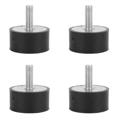 4 Pezzi Supporto Ammortizzante in Gomma Antivibrazioni Isolatore Antishock Assorbitore di Vibrazioni (VE40*20 M8*23)