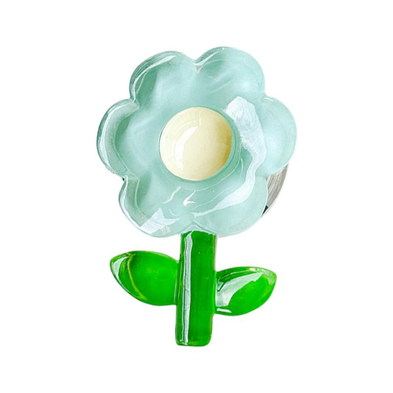 Japanese Small Fresh Wind Mobile Phone Airbag Bracket Tulip Flower Retractable Back Sticker Portable Niche Carry