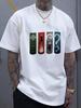 Avatar: T-shirt Grafica The Last Airbender Quattro Elementi da Uomo - Fuoco