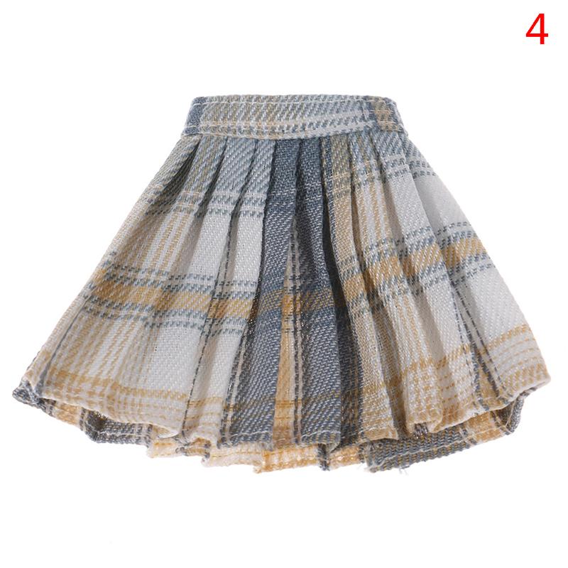 29 cm6 poeng dukke prinsesse plissert skjørt skjorte klær