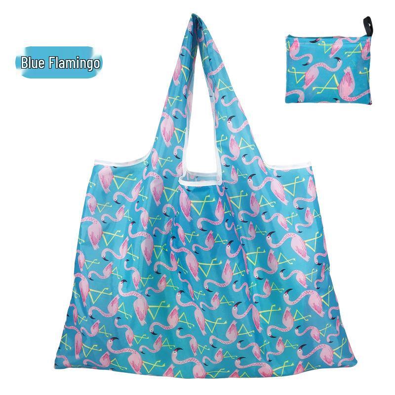 Eco-Friendly Large Capacity Folding Grocery Bag - Oxford Cloth